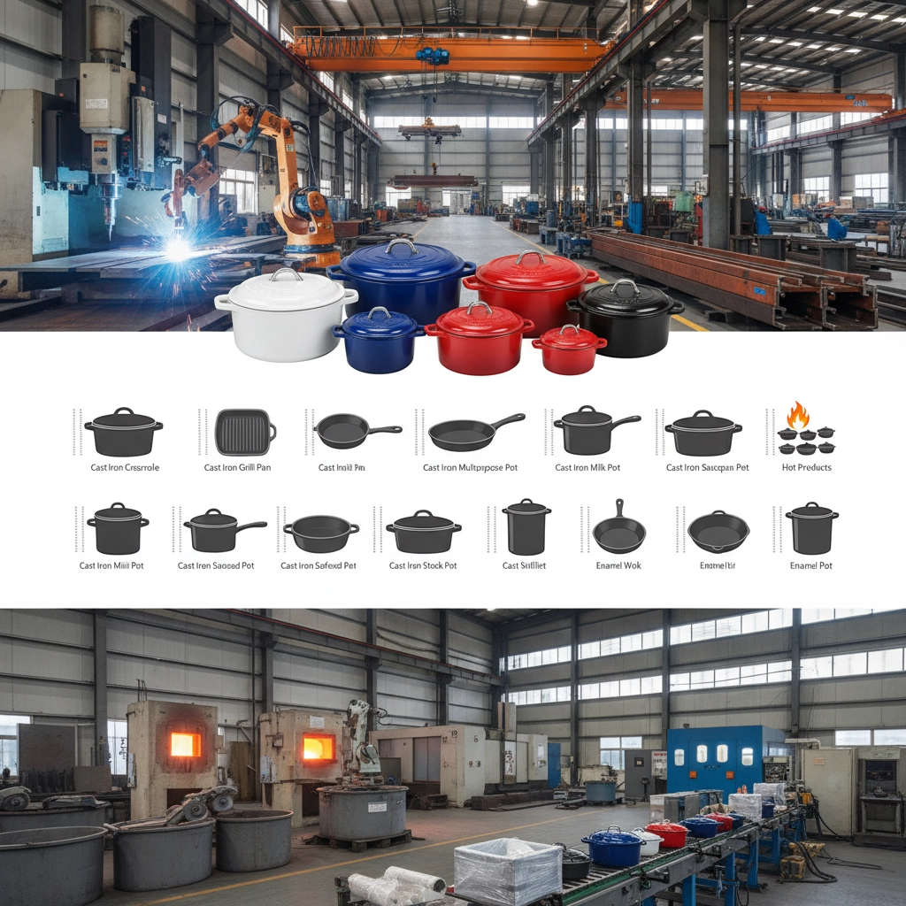 Professional Cast Iron Casserole Supplier for Premium Cookware