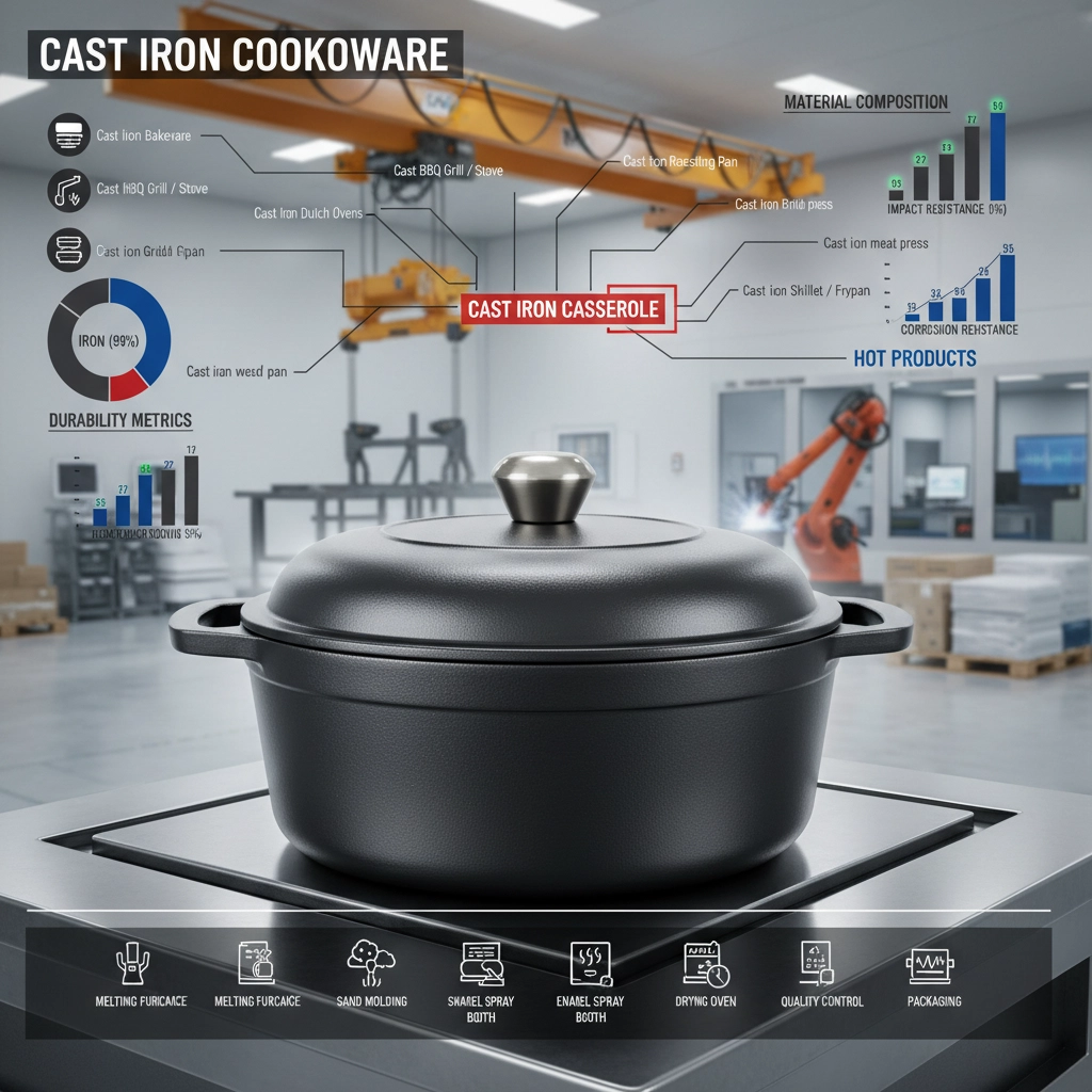 Professional Cast Iron Casserole Pan Guide for Better Cooking