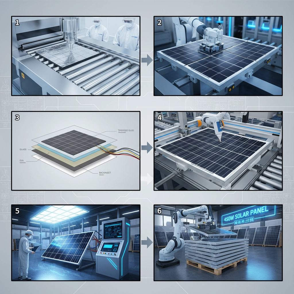 450 watt solar panel