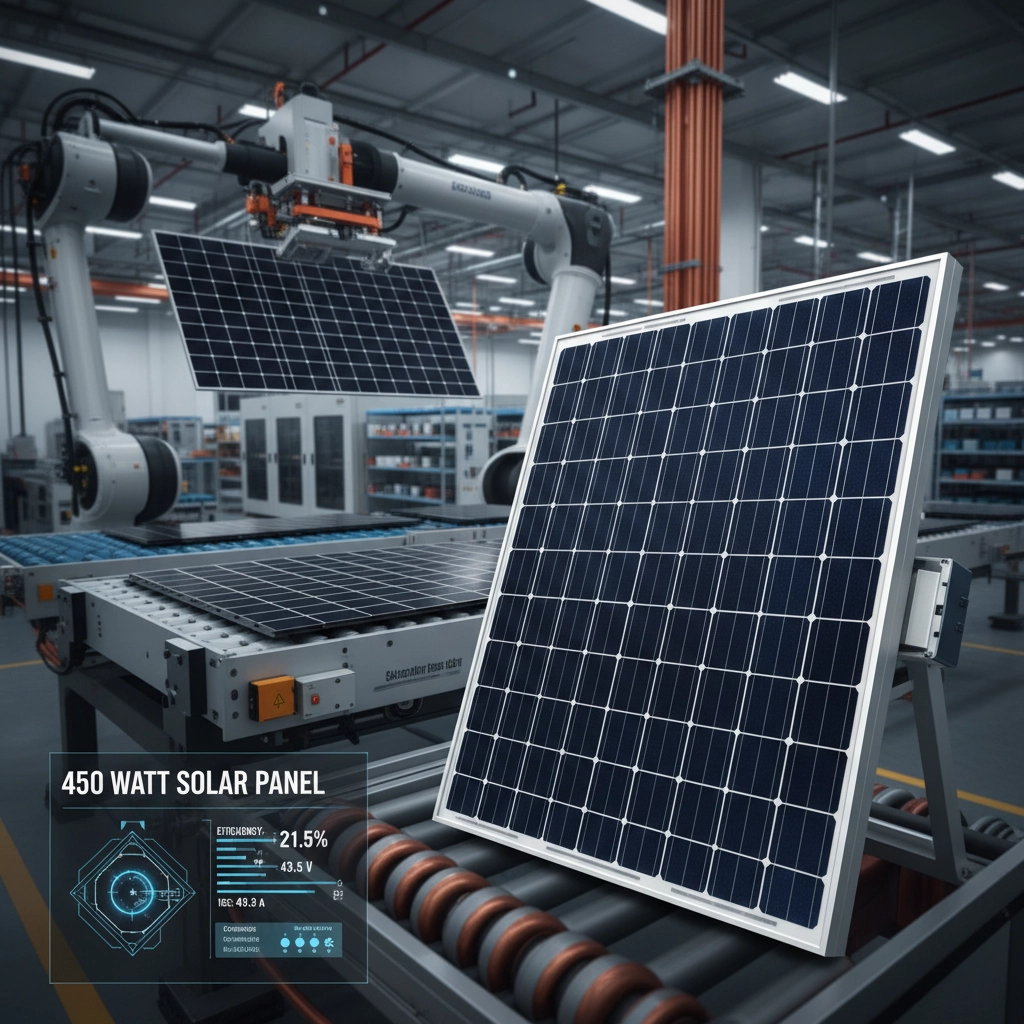 450 watt solar panel