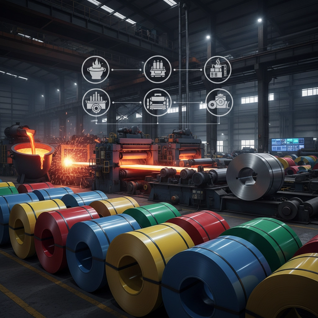 color steel plate