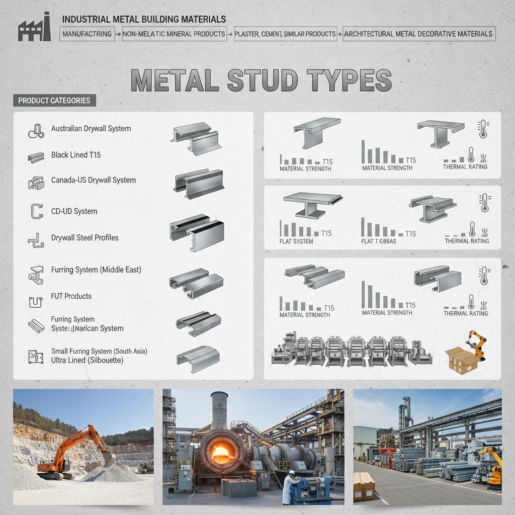 metal stud types