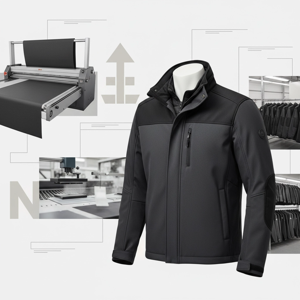 mens insulated softshell jacket