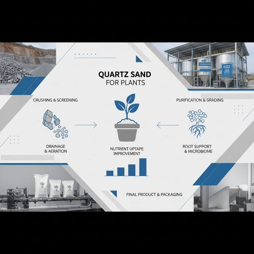 quartz sand for plants