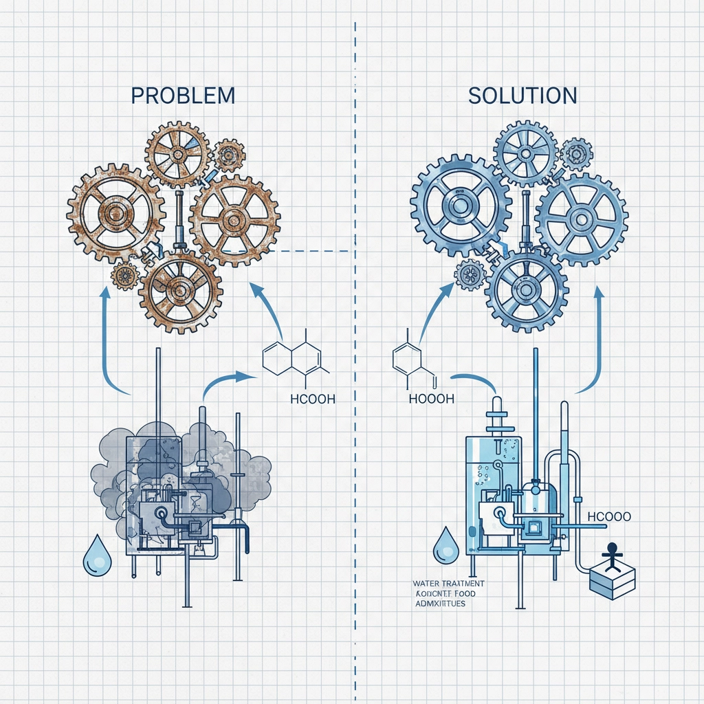 Industrial Applications of Formaldehyde and Formic Acid