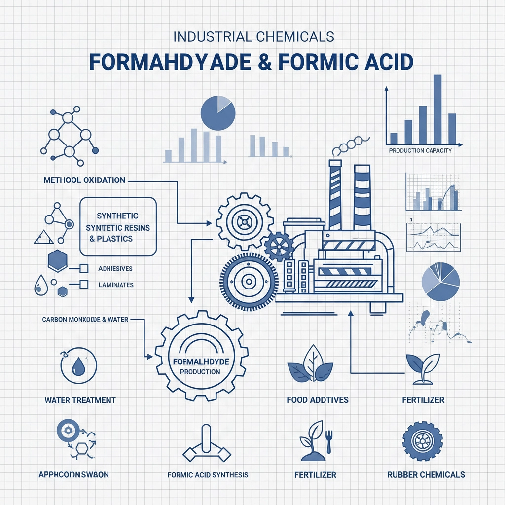 Industrial Applications of Formaldehyde and Formic Acid