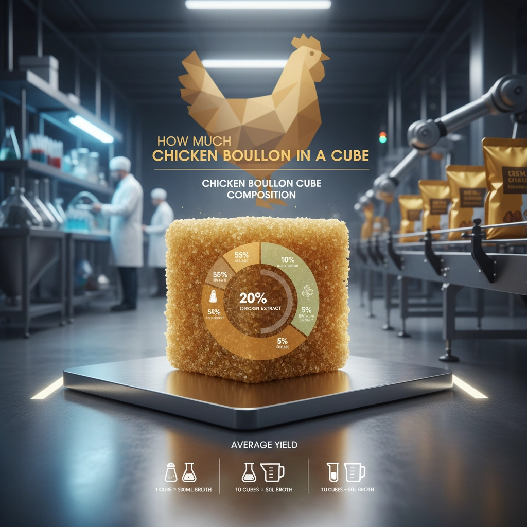 Guide on How Much Chicken Bouillon in a Cube for Cooking