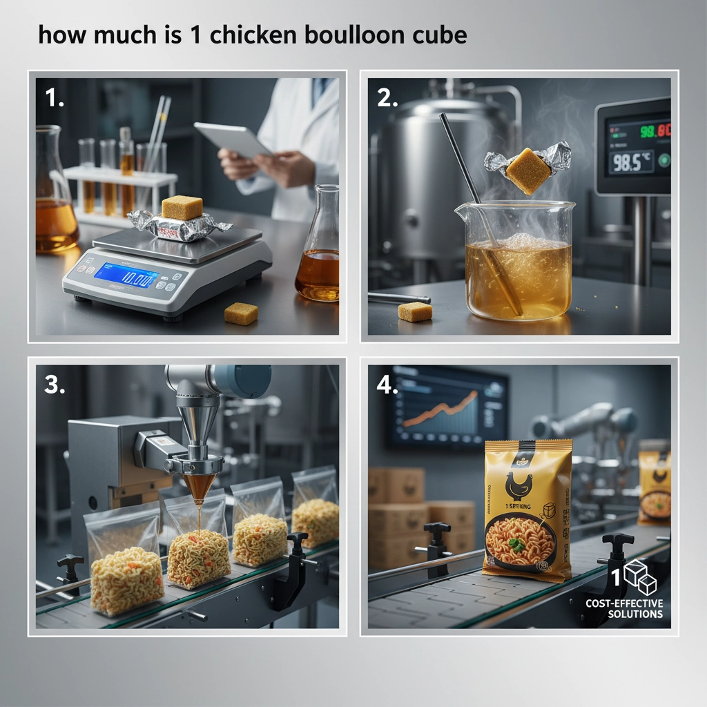 Cost Analysis and Value of how much is 1 chicken bouillon cube