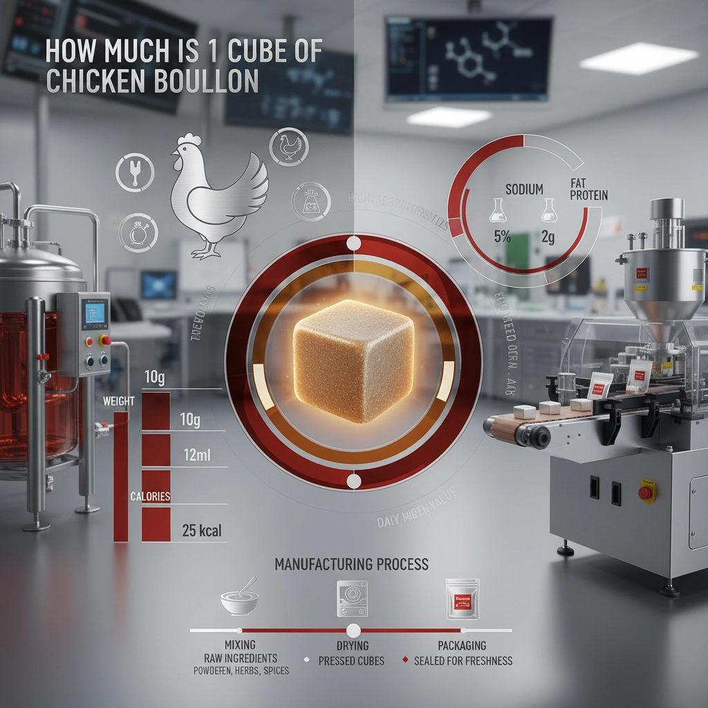 Understand How Much is 1 Cube of Chicken Bouillon for Cooking
