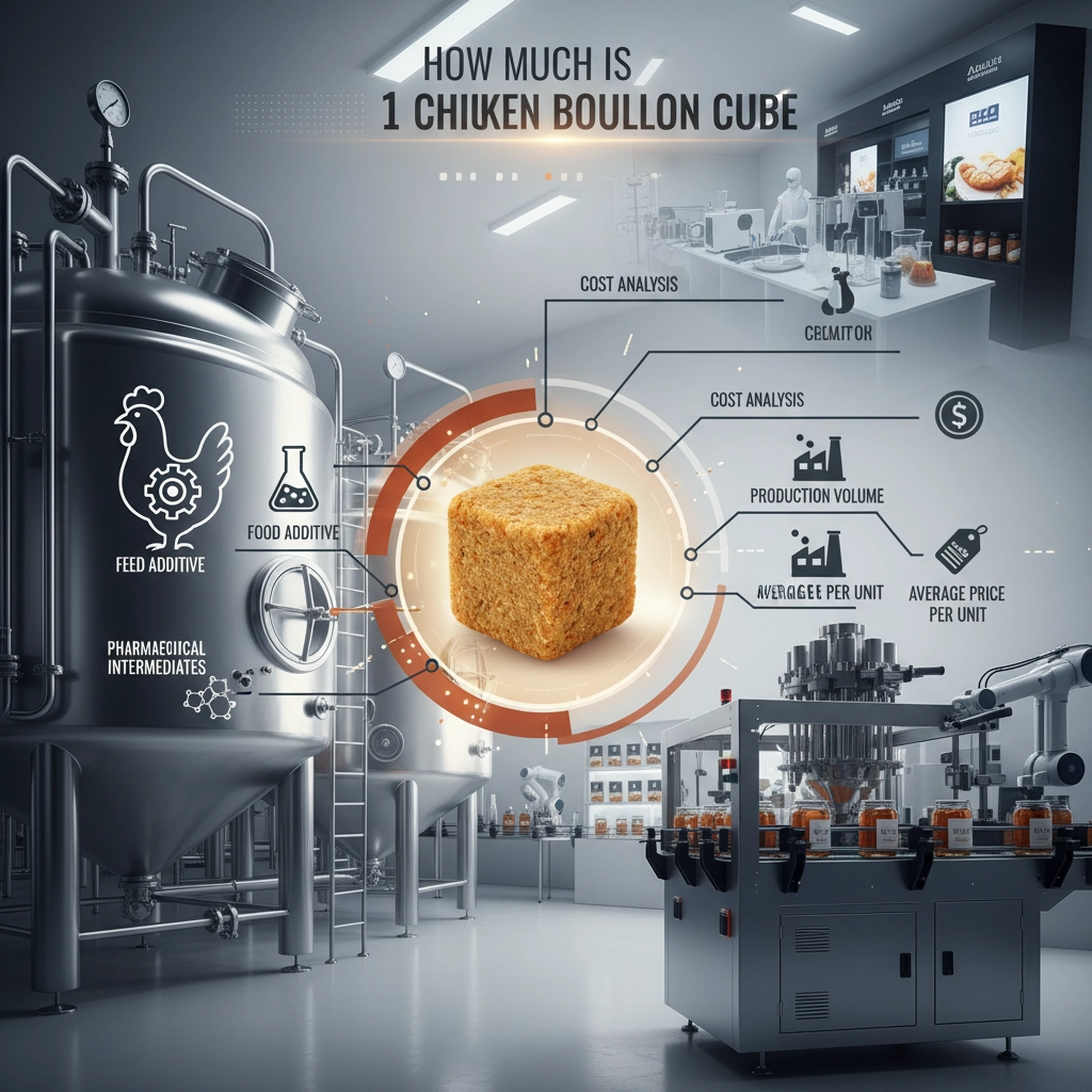 Cost Analysis and Value of how much is 1 chicken bouillon cube