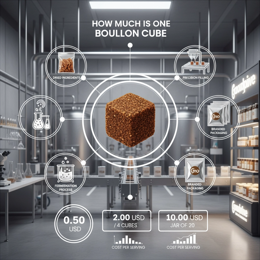 Economic Value and Cost Analysis of how much is one bouillon cube