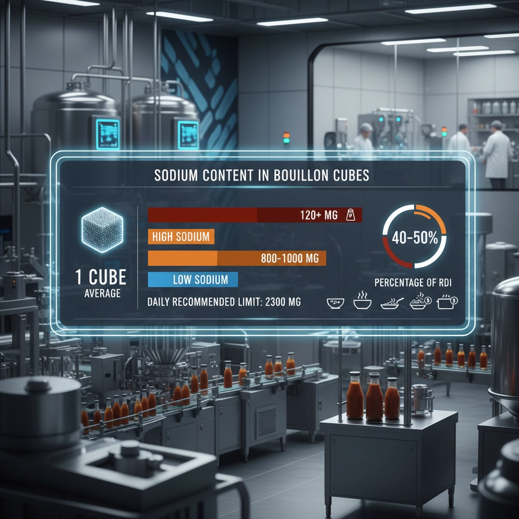 Understanding How Much Sodium in Bouillon Cubes for Health