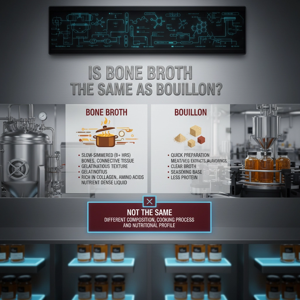 Understand the Truth is bone broth the same as bouillon