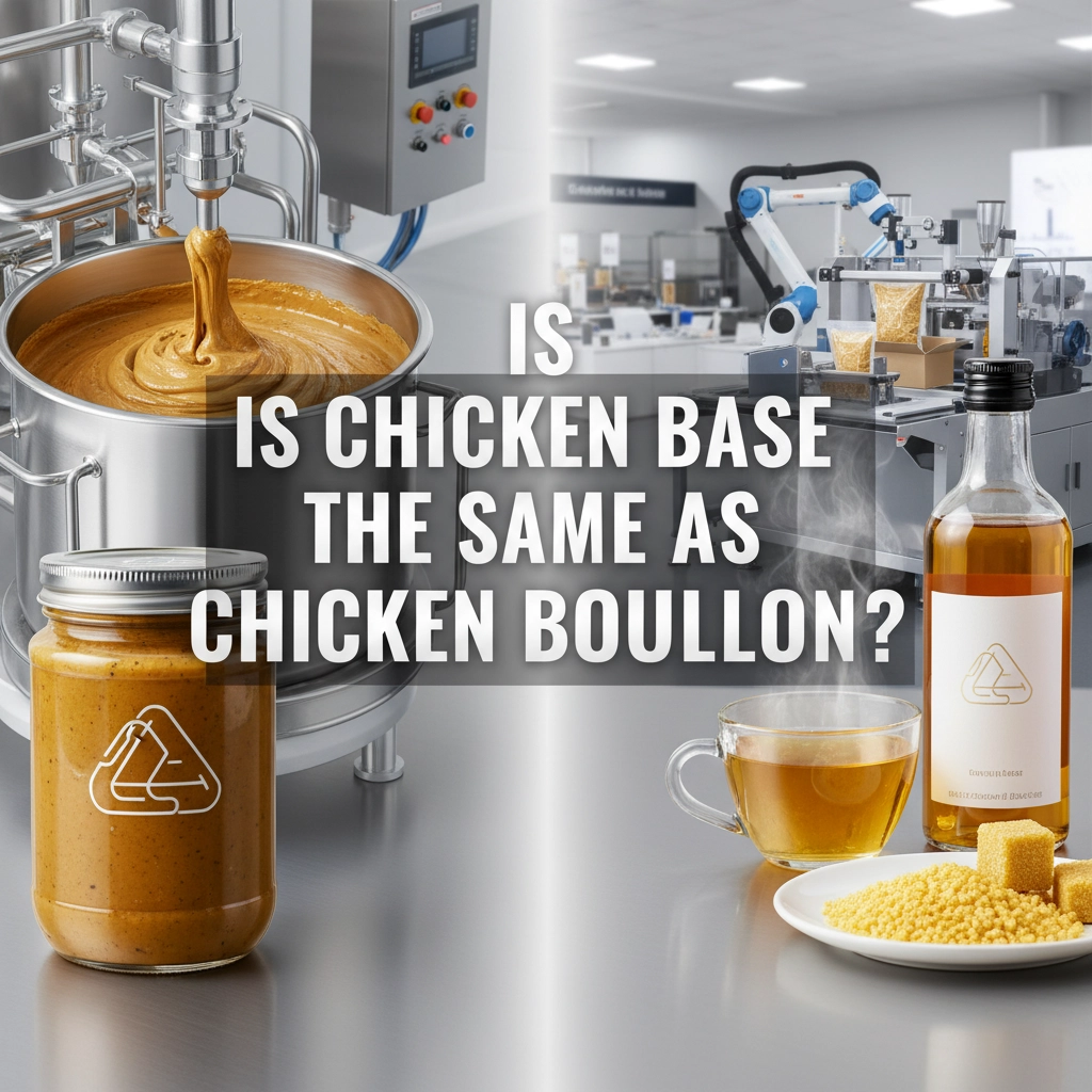 Is Chicken Base the Same as Chicken Bouillon in Food Production