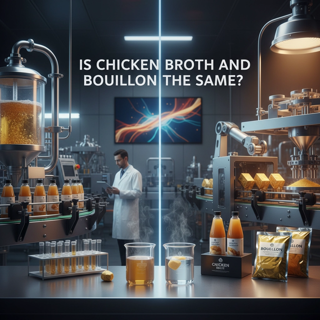 Understanding if is chicken broth and bouillon the same for Cooking