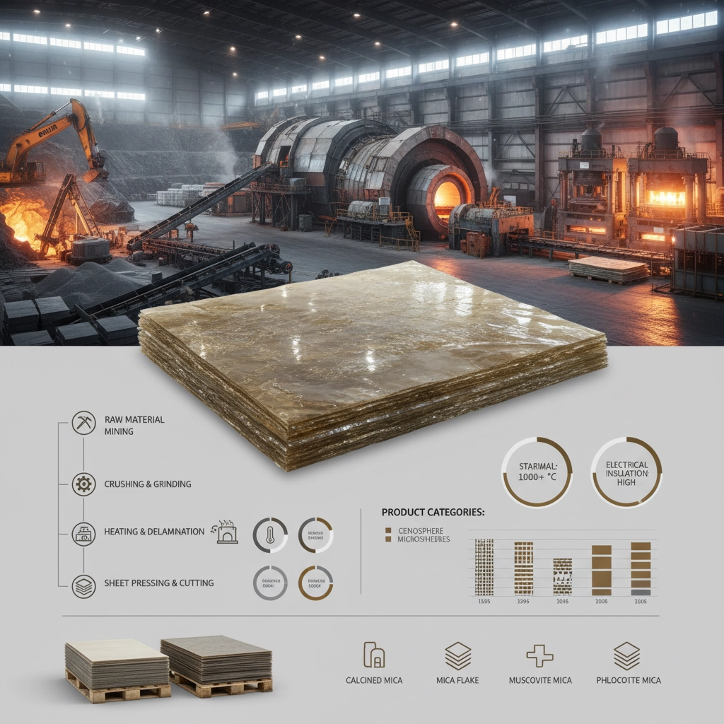 Premium Muscovite Mica Solutions for Advanced Industrial Insulation