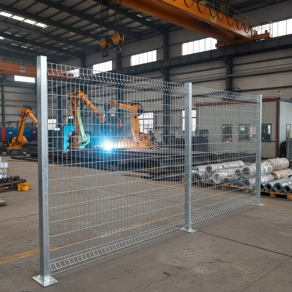 Durable Galvanised Steel Wire Mesh Fencing for High Security