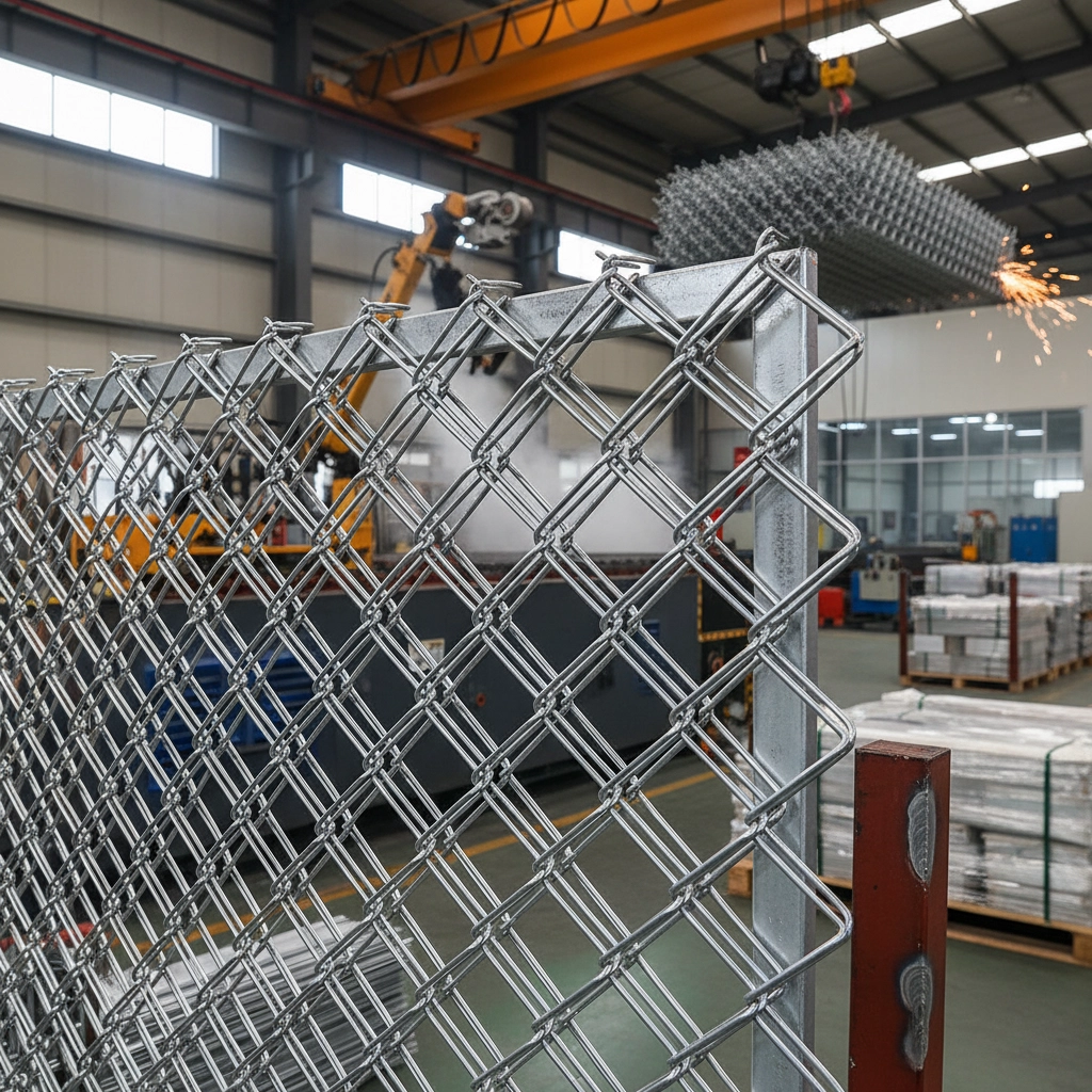 Durable Galvanised Steel Wire Mesh Fencing for High Security