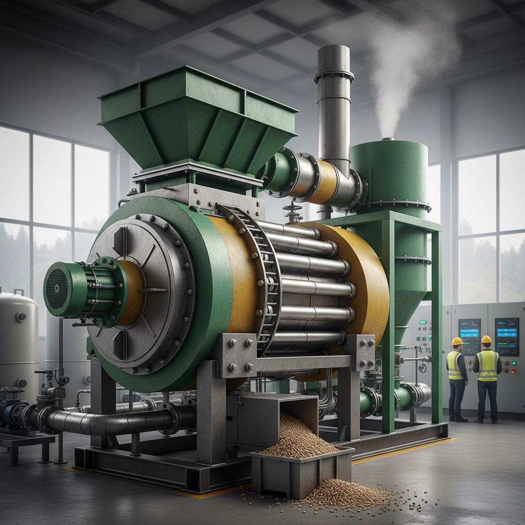 Industrial Biomass Pellet Boiler for Sustainable Heating