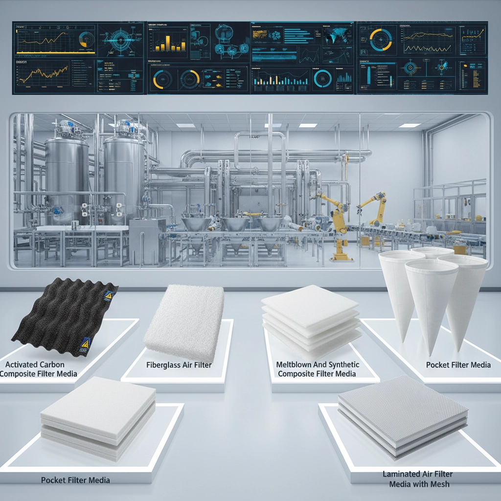 High Performance Air Cleaner Media for Industrial Filtration