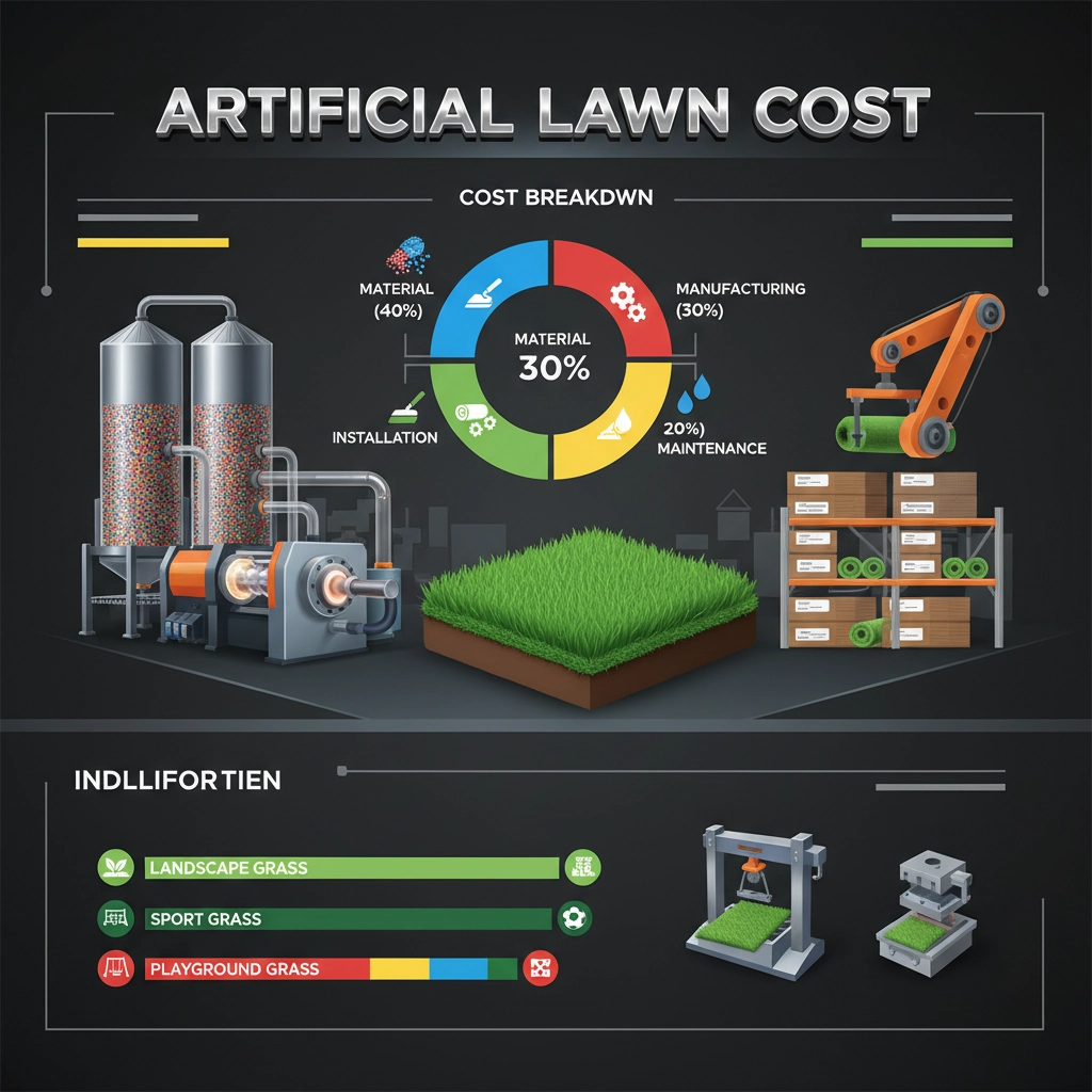 artificial lawn cost