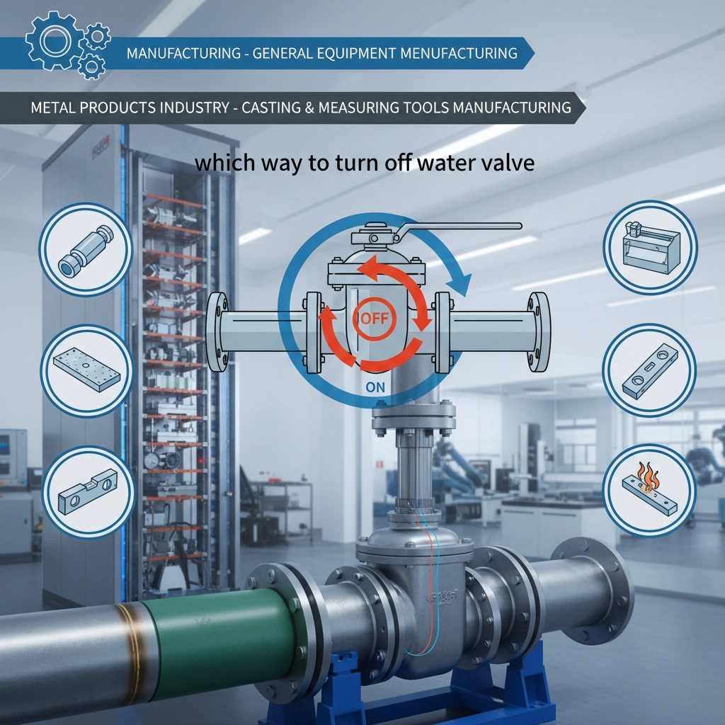 which way to turn off water valve