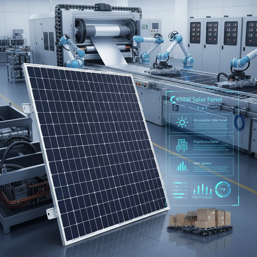450w solar panel