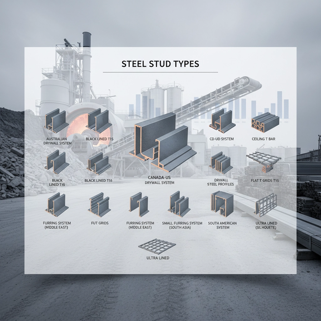 steel stud types
