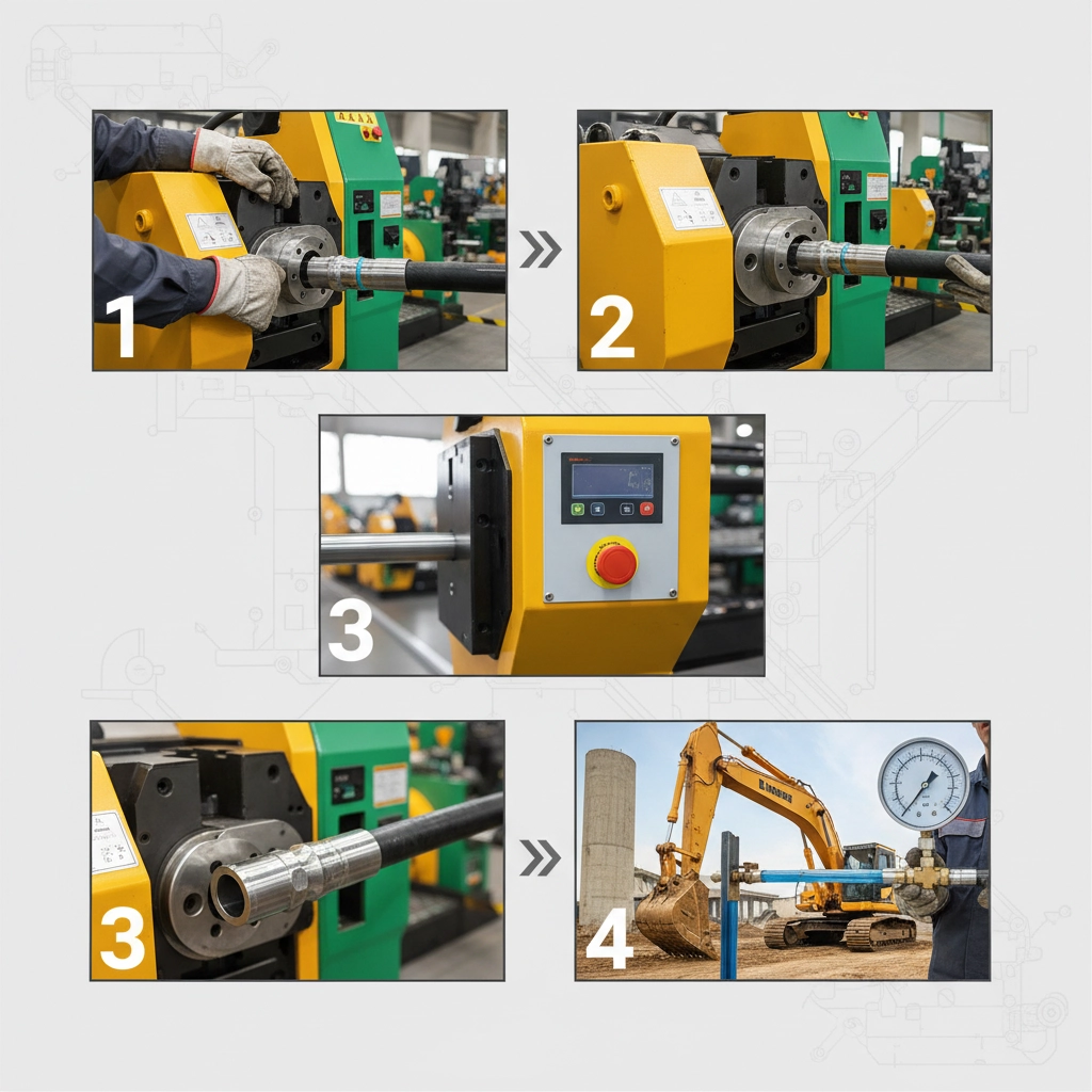 hose pressing