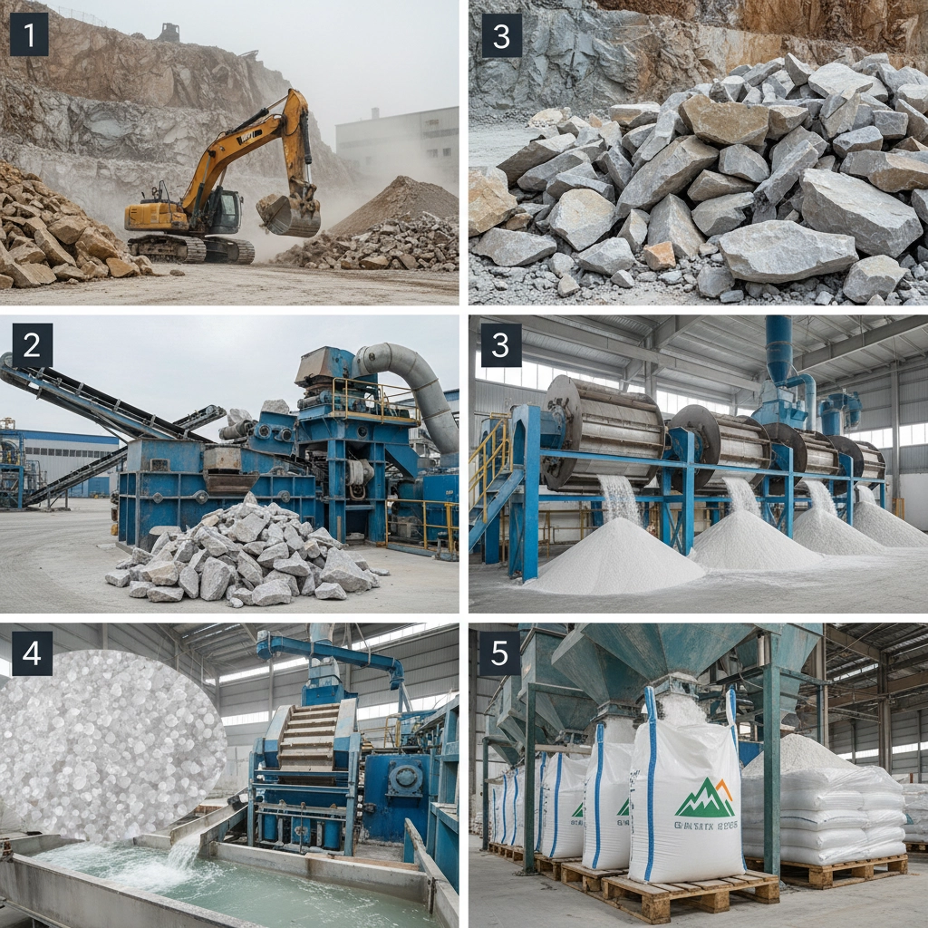 quartz sand manufacturer