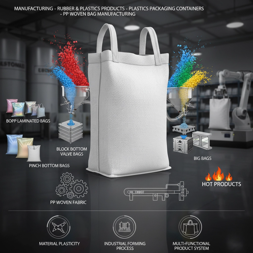 pp block bottom bag
