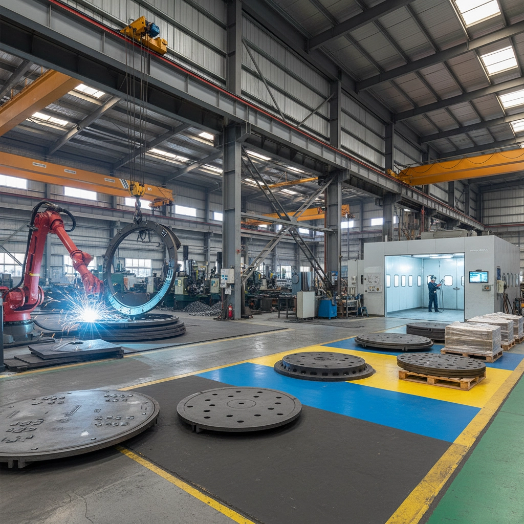 heavy duty manhole lids factory