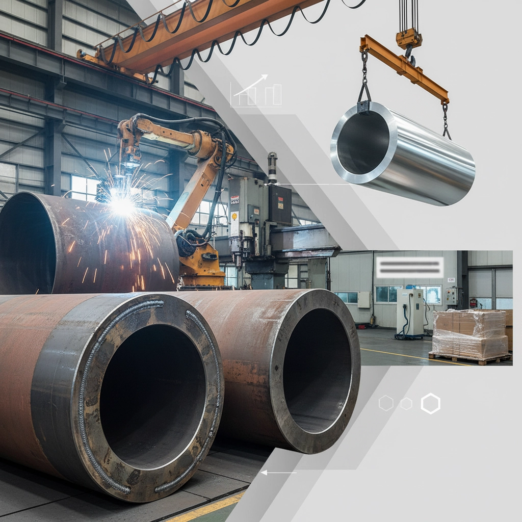 forged hollow cylinder factory