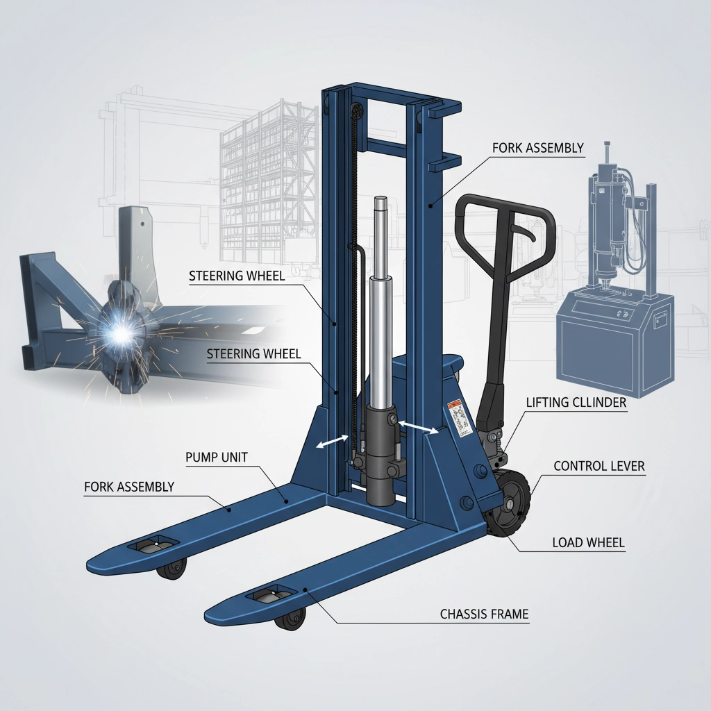 Redefining Logistics Efficiency Premium Hand Jet Pallet Truck Engineering Excellence