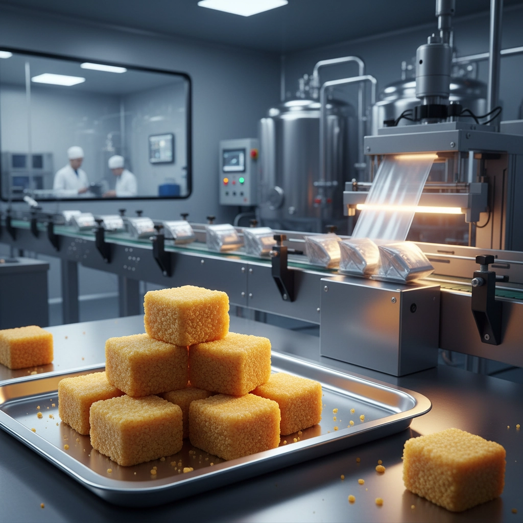 Premium Culinary Chicken Cube Innovation