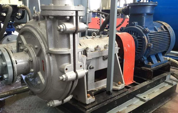 Slurry pump for Aluminum Oxide project