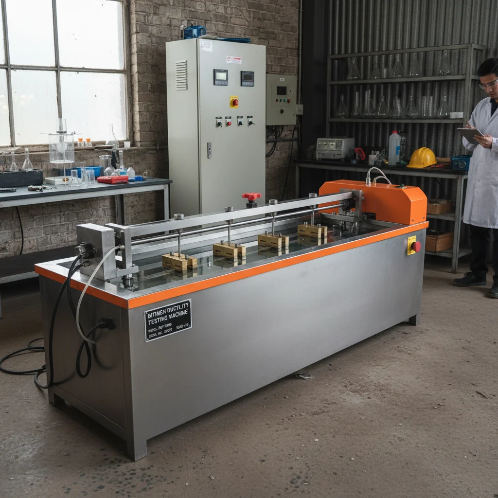  High Precision Bitumen Ductility Testing Machine for Road Quality