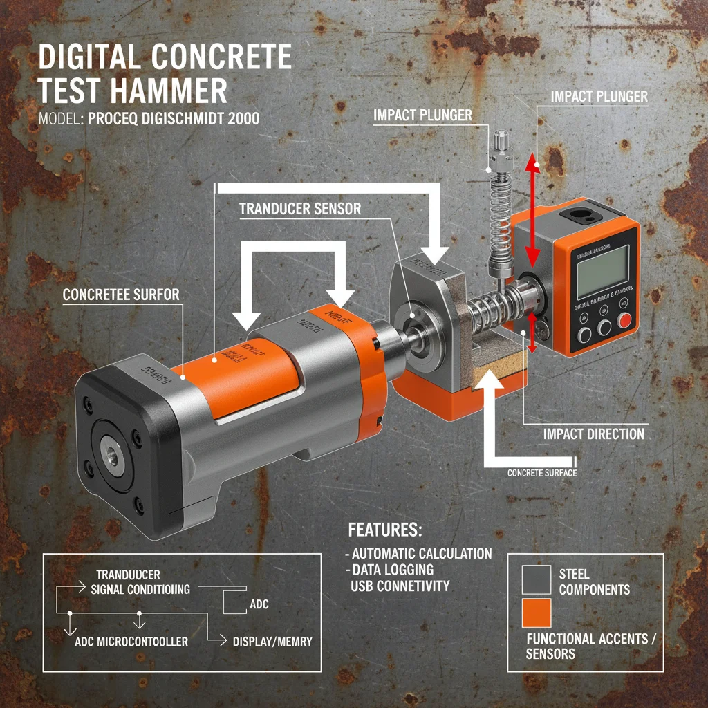 Comprehensive Guide to Digital Test Hammer for Concrete Applications