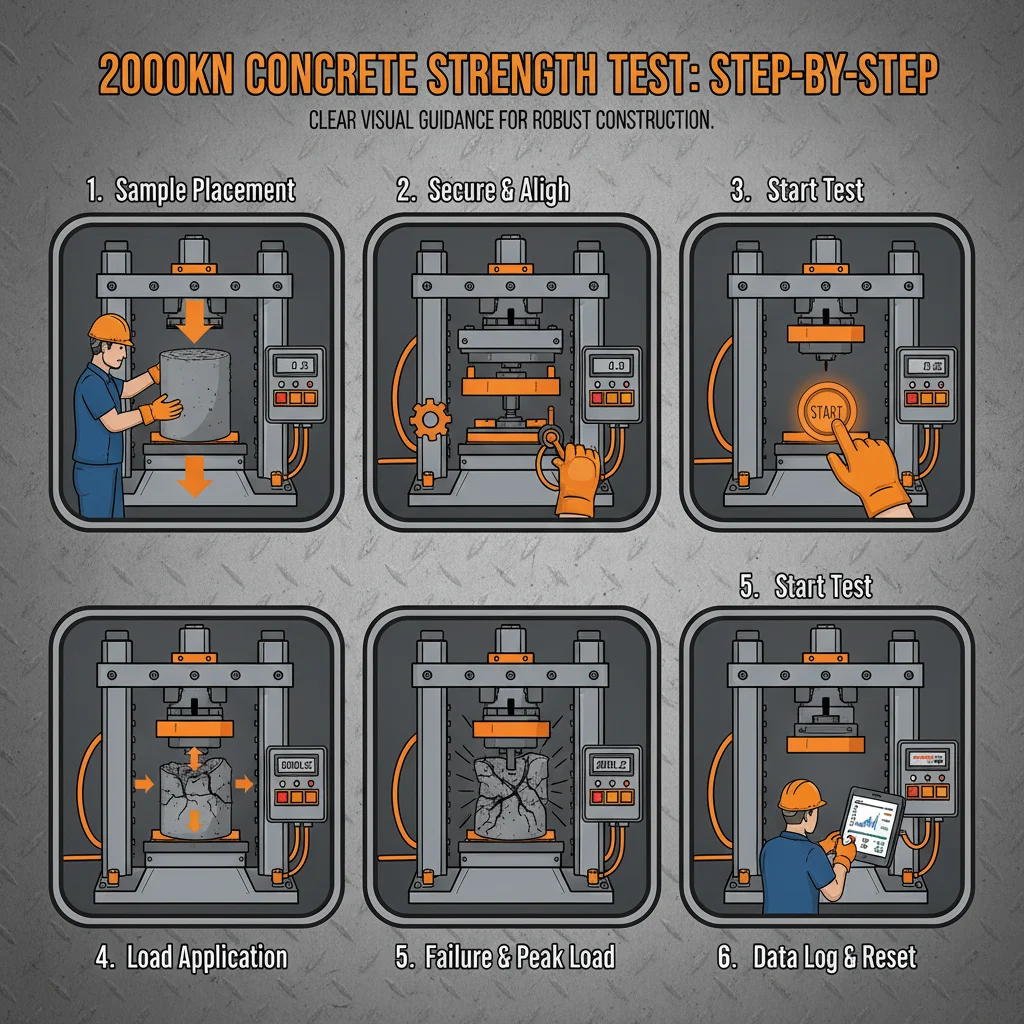 Essential Guide to the 2000KN Concrete Strength machine and its Applications