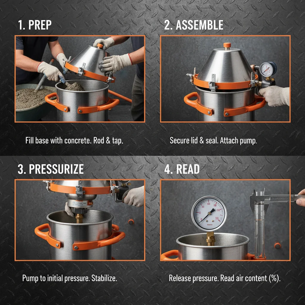 Mastering Quality Control with a Professional Concrete Air Meter