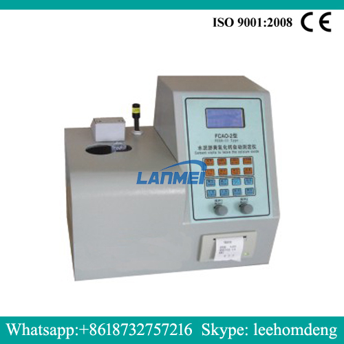 Automatic Free Lime Analyzer