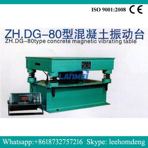 Concrete Magnetic Shaking Table