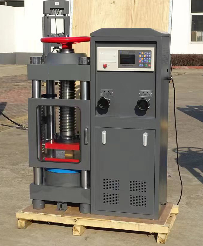 Concrete Compression Machine Customer Order