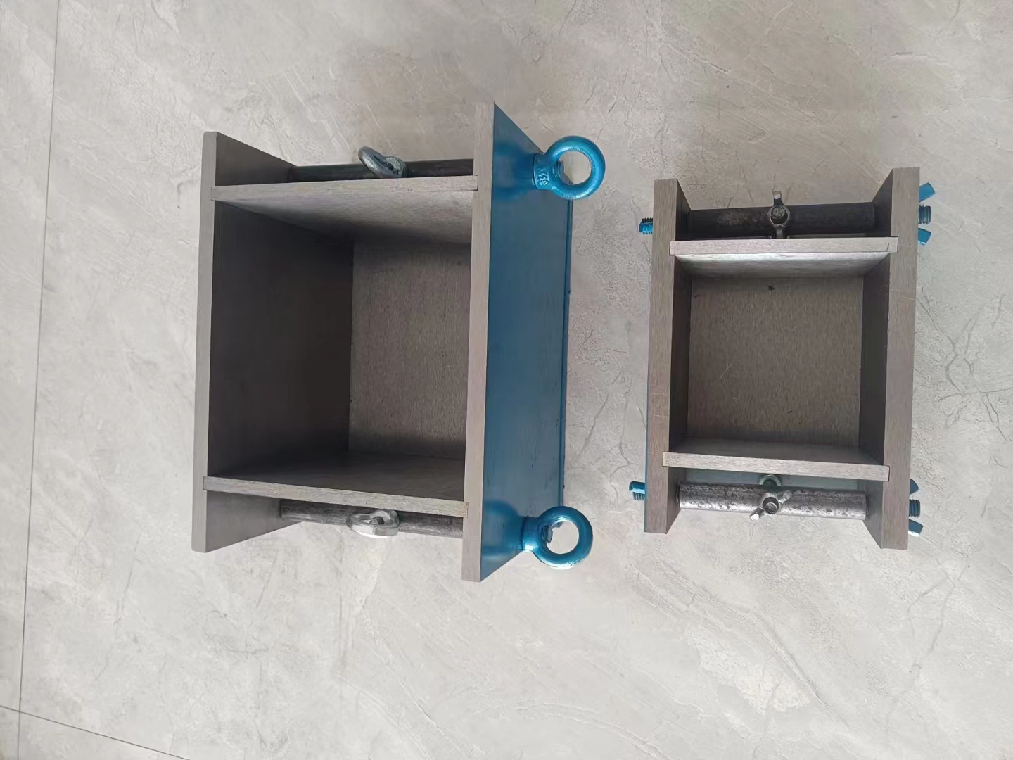 High Strength 150X150mm 70X70mm Cement Mortar Cube Mould