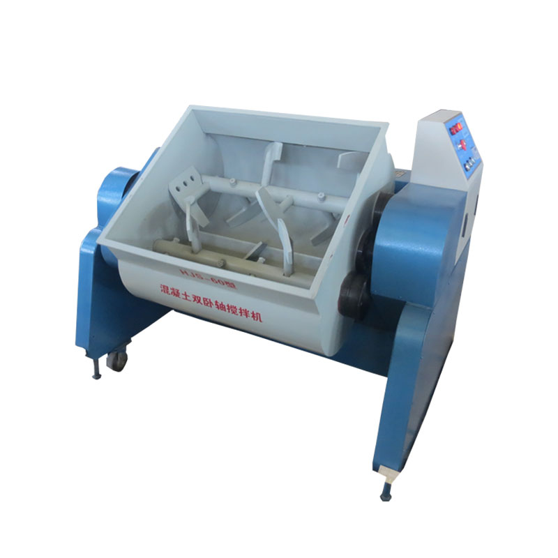Laboratory Concrete Mixer Twin Shaft