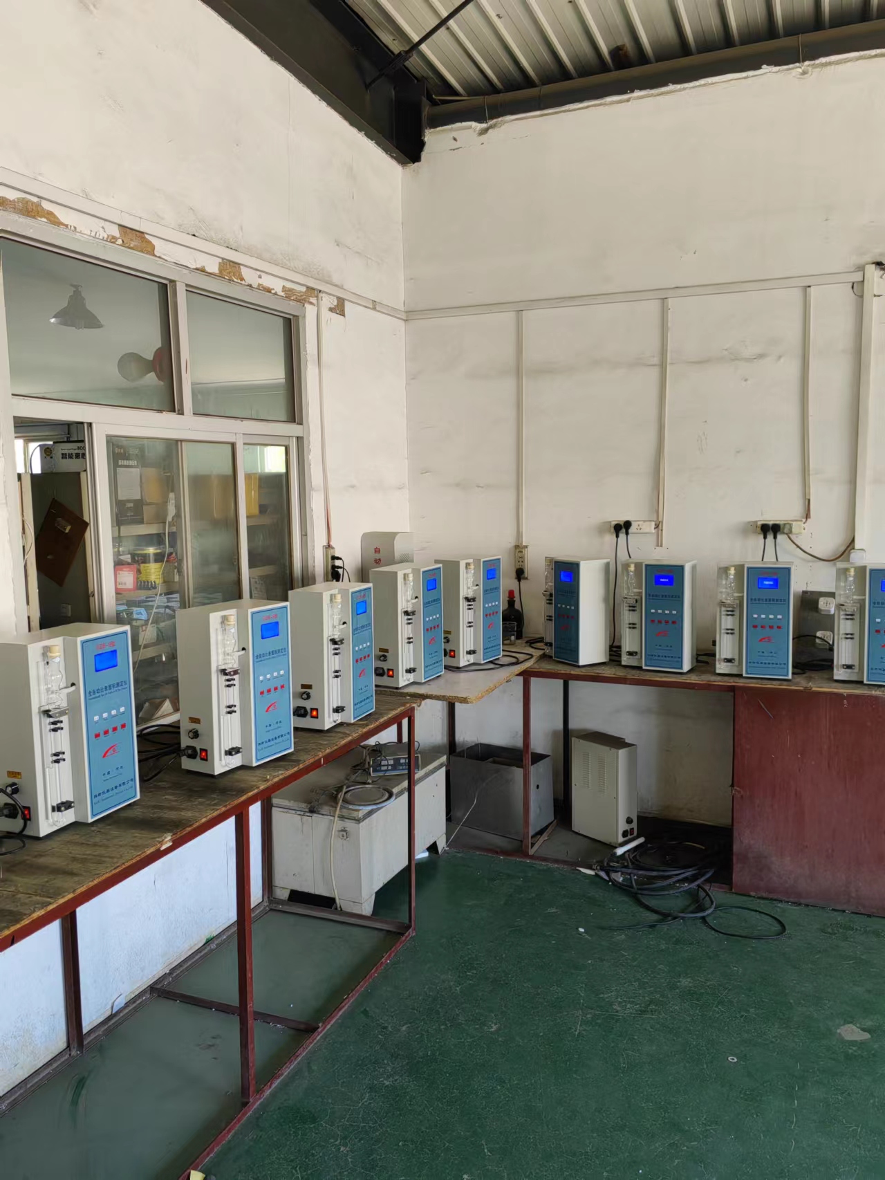 Cement specific surface area tester laboratory