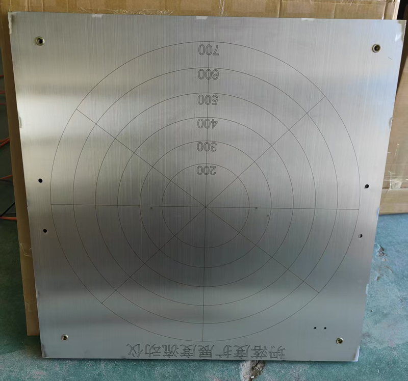 Slump spread flowmeter concrete