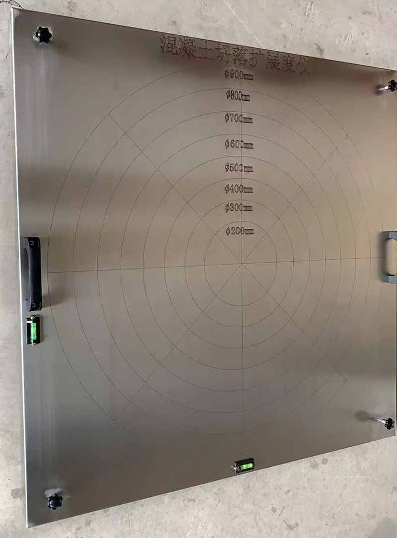 concrete Slump spread flowmeter