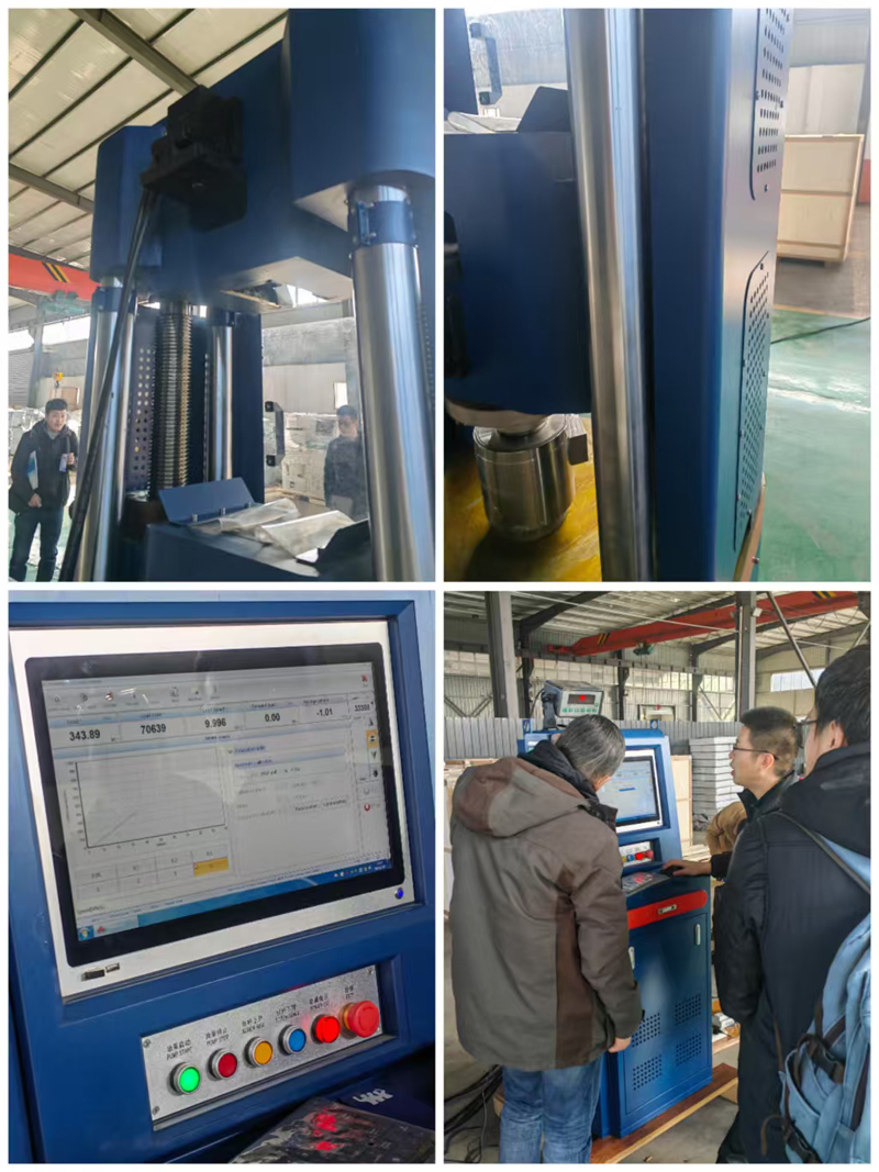 υδραυλική μηχανή καθολικής δοκιμής για εργαστήριο