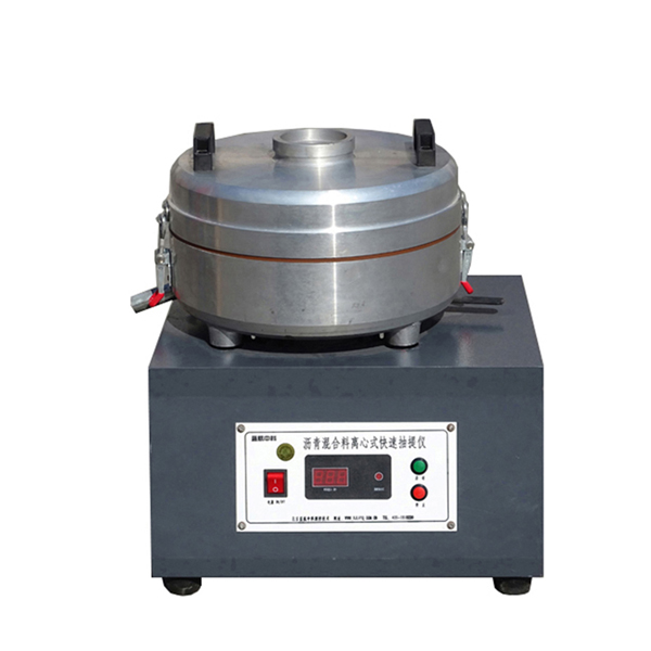 rapid extraction instrument for asphalt mixture